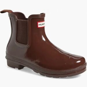 NEW Hunter Original Gloss Waterproof Chelsea Boot